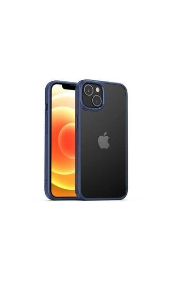 KILIFTECH iPhone 13 Uyumlu Zore Hom Silikon-Lacivert ürün görseli