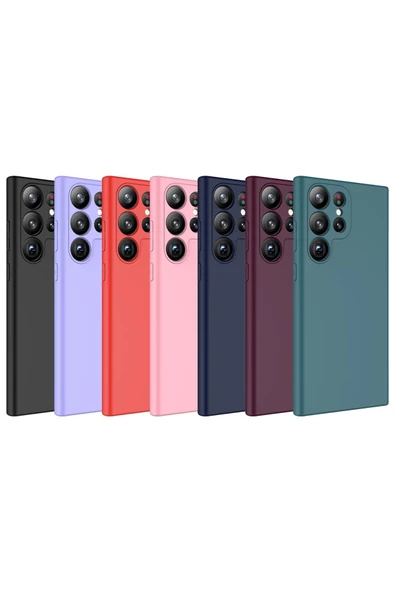 KILIFTECH Galaxy S23 Ultra Uyumlu Zore Mara Lansman Kılıf-Lacivert - Resim 2