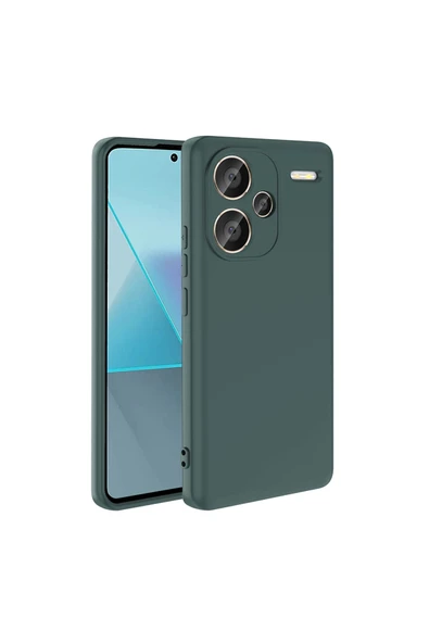 KILIFTECH Xiaomi Redmi Note 13 Pro Plus 5G Uyumlu Kılıf Zore Mara Lansman Kapak-Koyu Yeşil - 1