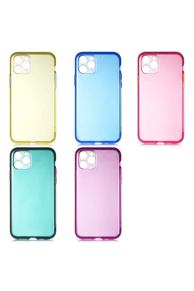 KILIFTECH iPhone 11 Pro Max Uyumlu Zore Bistro Kılıf-Koyu Yeşil - Resim 2