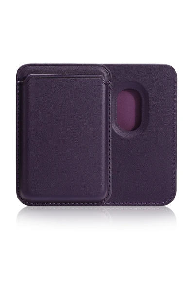 KILIFTECH Zore Magnetik Cardsafe Kartlık-Derin Mor - 1