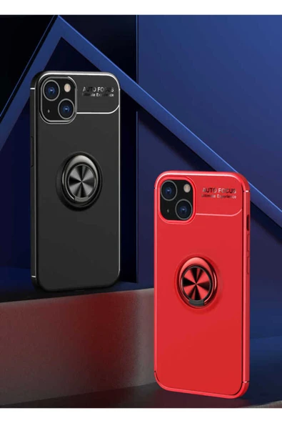 wenixs aksesuar iPhone 13 Uyumlu Zore Ravel Silikon Kılıf-Siyah-Rose Gold - Resim 5