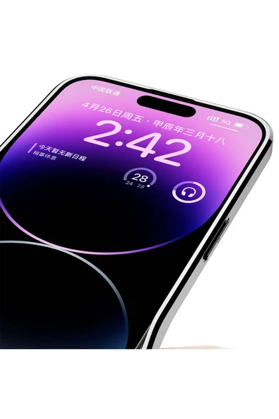 PSR aksesuar Apple iPhone 14 Pro Kılıf Ultra İnce Kamera Korumalı PC + Deri Arka Yüzey Zore X-Pro Kapak-Siyah - 5