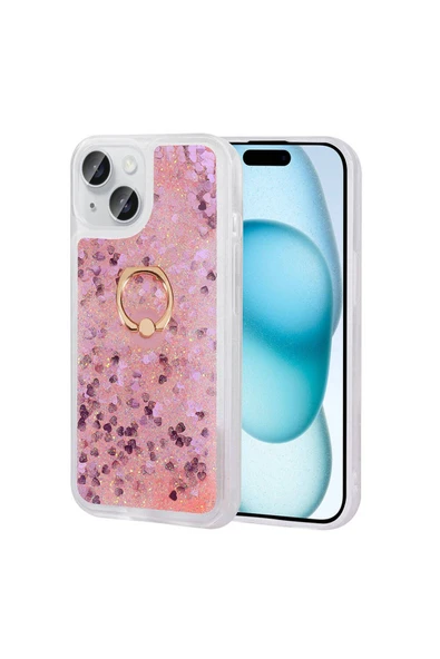 YuccaTech iPhone 15 Plus Uyumlu Zore Milce Kılıf-Pembe ürün görseli