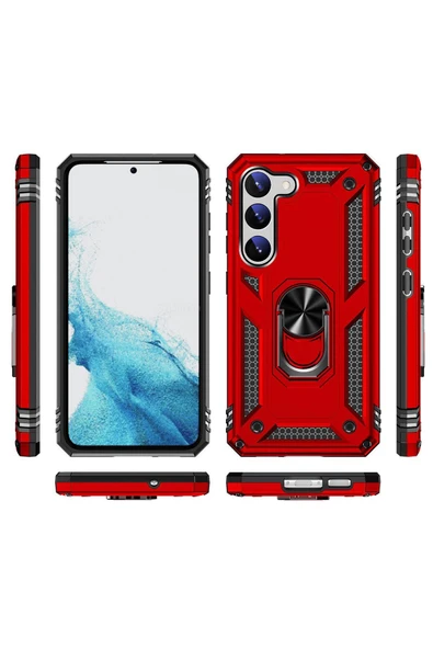 zore Galaxy S23 Uyumlu Zore Vega Kılıf-Siyah - Resim 5