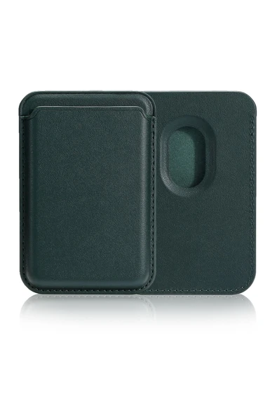 KILIFTECH Zore Magnetik Cardsafe Kartlık-Koyu Yeşil - 1
