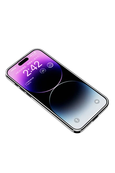 PSR aksesuar Apple iPhone 14 Pro Kılıf Ultra İnce Kamera Korumalı PC + Deri Arka Yüzey Zore X-Pro Kapak-Siyah - 4
