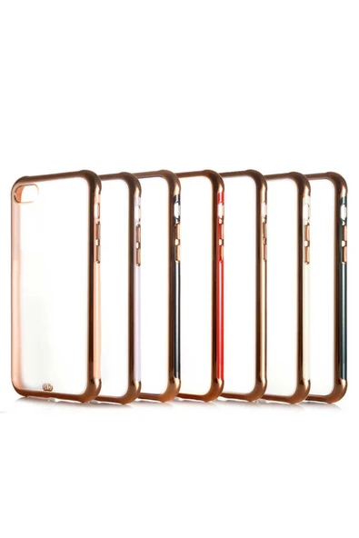 zen aksesuar iPhone SE 2022 Uyumlu Zore Voit Kılıf-Pembe - Resim 2