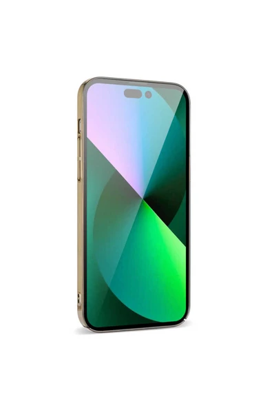 NÜANSTEK iPhone 14 Pro Uyumlu Zore Pixel Kılıf-Gümüş - Resim 3