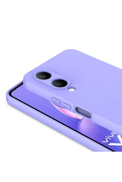 SAFA Vivo Y17S Uyumlu ULUDAGCASE Zore Mara Lansman Kapak-Koyu Mor - Resim 2