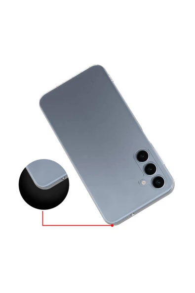 zore Galaxy S24 FE Uyumlu Zore Süper Silikon Kapak - Resim 5