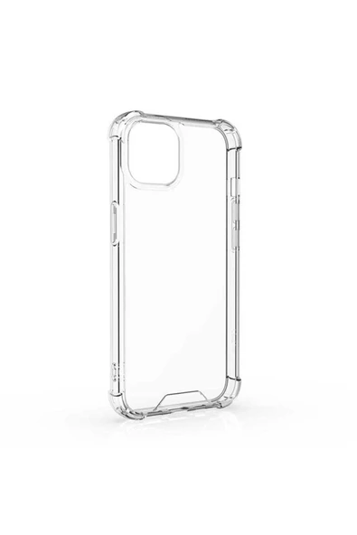 zore iPhone 13 Uyumlu Zore Kamera Korumalı Nitro Anti Shock Silikon-Renksiz - 3