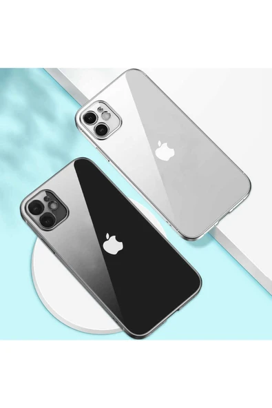 SAFA iPhone 12 Pro Max Uyumlu Zore Gbox Kılıf-Siyah - Resim 6