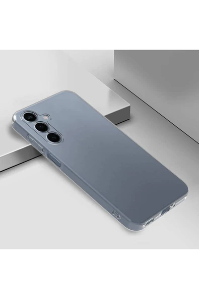 zore Galaxy S24 FE Uyumlu Zore Süper Silikon Kapak - Resim 3