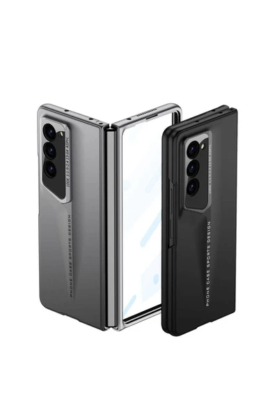 zore Galaxy Z Fold 6 Kılıf Ultra İnce Kamera Korumalı Sert Rubber Zore Procase Kapak-Yeşil - 4