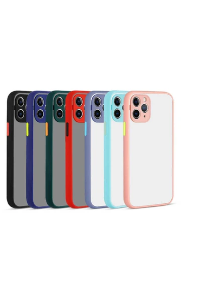 SAFA iPhone 11 Pro Uyumlu Zore Hux Kılıf-Lila - Resim 2