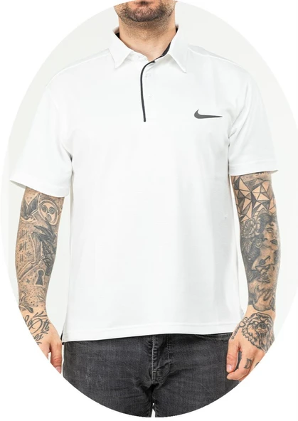 Nike EF-4540 Erkek Polyester Mesh Polo Yaka T-Shirt - 3
