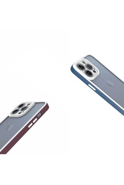 SAFA iPhone 13 Pro Uyumlu Zore Mima Kılıf-Siyah - Resim 3