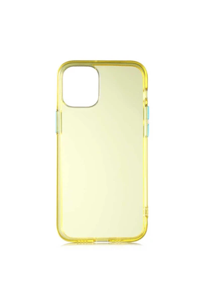 SAFA iPhone 12 Pro Uyumlu Zore Bistro Kılıf-Sarı ürün görseli