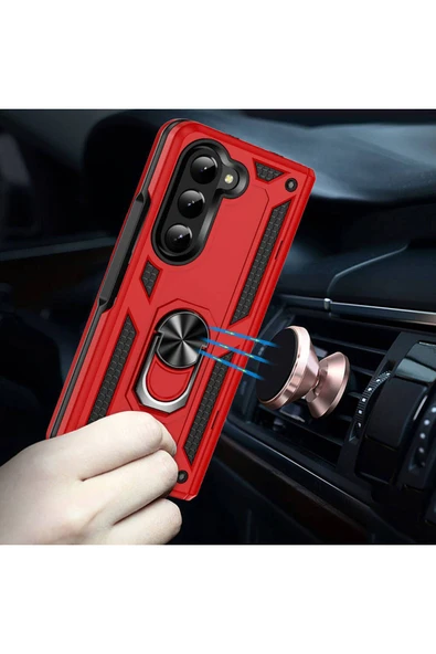 Casesuar Galaxy Z Fold 5 Kılıf Zore Vega Kapak - 6
