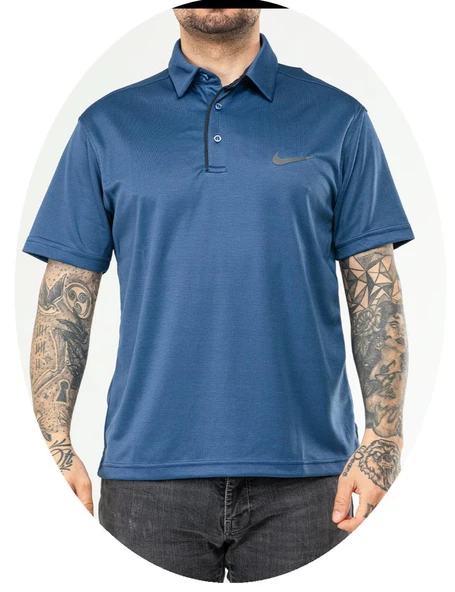 Nike EF-4540 Erkek Polyester Mesh Polo Yaka T-Shirt - 5