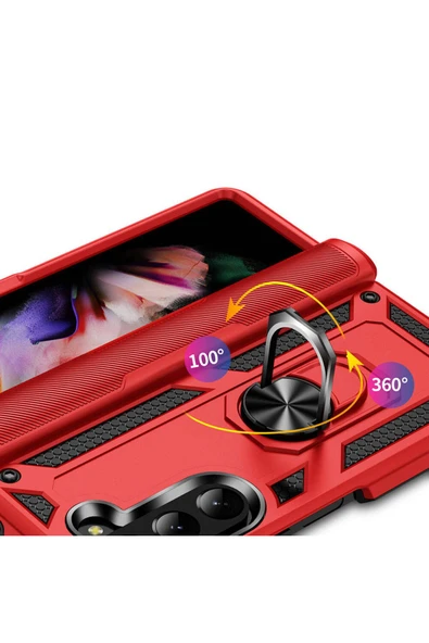 Casesuar Galaxy Z Fold 5 Kılıf Zore Vega Kapak - 7