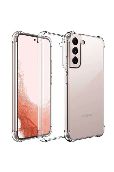 zore Uyumlu Galaxy S22 Plus Kılıf Kamera Korumalı Nitro Anti Shock Silikon - 6