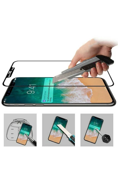 KILIFTECH iPhone 12 Uyumlu Davin Seramik Zore Ekran Koruyucu - 3