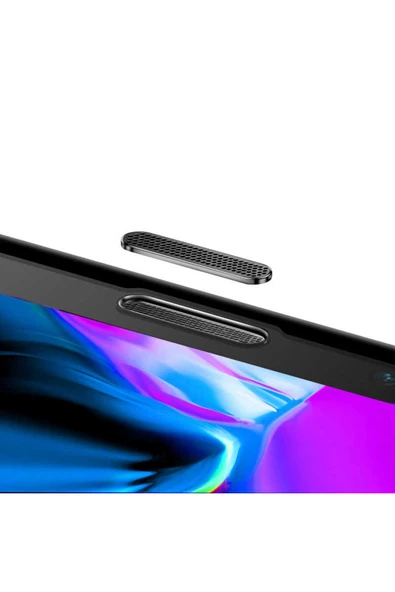 zore iPhone 12 Uyumlu Zore Anti-Dust Temperli Ekran Koruyucu - Resim 2