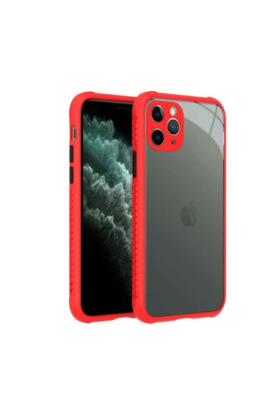 KILIFTECH iPhone 11 Pro Uyumlu  Kaff Kılıf-Kırmızı ürün görseli