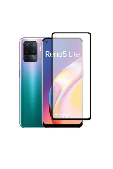 zore Oppo Reno 6 4G Uyumlu Davin 5D Cam Zore Ekran Koruyucu - 3