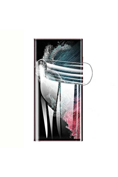 zore Galaxy S23 Ultra Uyumlu Zore Süper Pet Ekran Koruyucu Jelatin - Resim 2