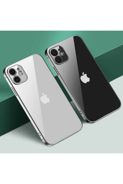 KILIFTECH iPhone 12 Uyumlu Zore Gbox Kılıf-Siyah - Resim 5