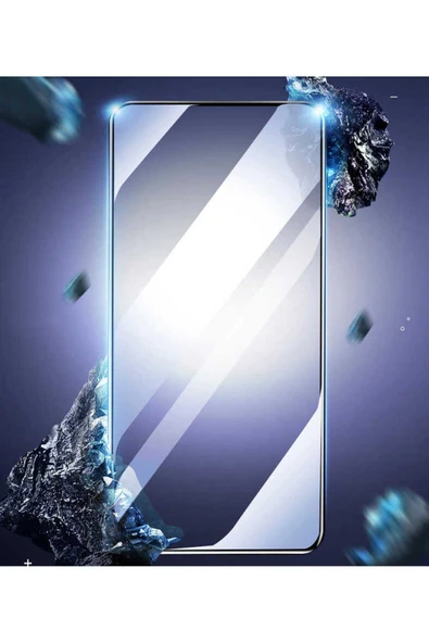 wenixs aksesuar Oppo Reno 4 Lite Uyumlu Davin 5D Cam Zore Ekran Koruyucu - Resim 5