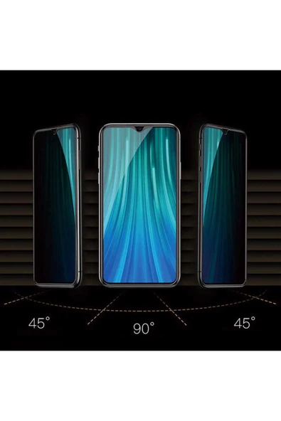 KILIFTECH Galaxy A12 Uyumlu Zore New 5D Privacy Temperli Ekran Koruyucu - 2