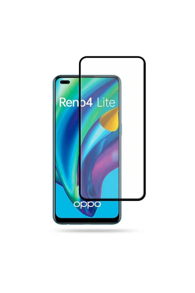 wenixs aksesuar Oppo Reno 4 Lite Uyumlu Davin 5D Cam Zore Ekran Koruyucu ürün görseli