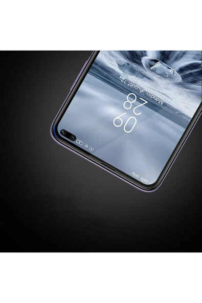 NÜANSTEK Xiaomi Poco X2 Uyumlu AKAV Kenarları Kırılmaya Dayanıklı Cam Ekran Koruyucu - Resim 4