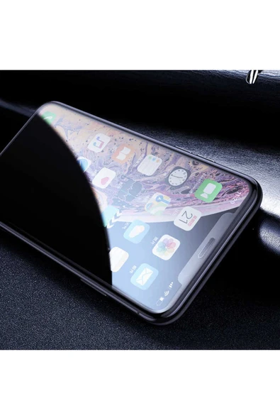KILIFTECH iPhone 13 Pro Max Uyumlu Zore Anti-Dust Privacy Temperli Ekran Koruyucu - 3