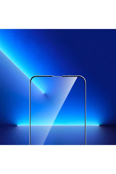 zore iPhone 14 Pro Max Uyumlu Davin 5D Cam Zore Ekran Koruyucu - 4