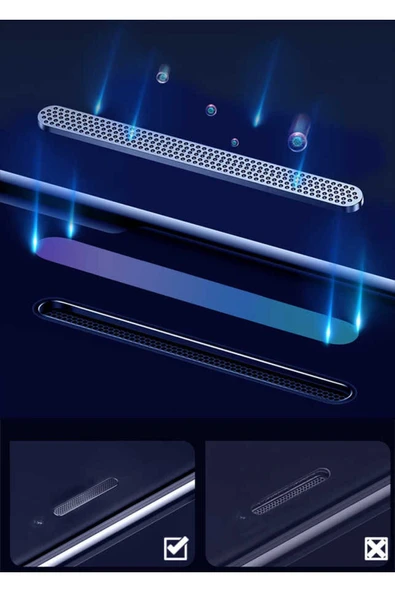 KILIFTECH iPhone SE 2022 Uyumlu Zore Anti-Dust Mat Privacy Temperli Ekran Koruyucu - Resim 5