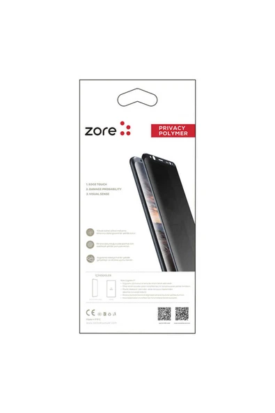 FZD GLOBAL Galaxy S20 Plus Uyumlu FZD Privacy Polymer Nano Ekran Koruyucu - 2