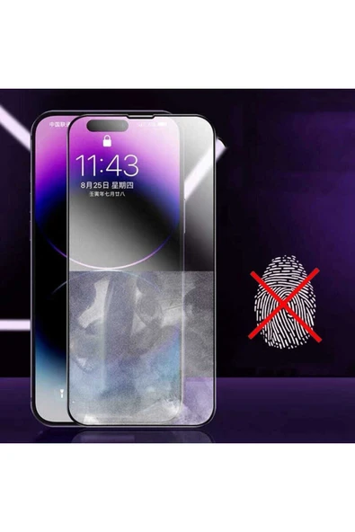 zore iPhone 14 Pro Uyumlu Davin Mat Seramik Zore Ekran Koruyucu - Resim 4