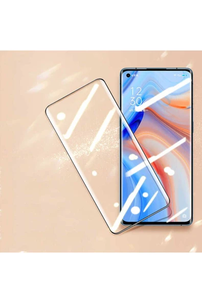 KILIFTECH Oppo Reno 4 Pro 4G Uyumlu Zore Süper Pet Ekran Koruyucu Jelatin - Resim 3
