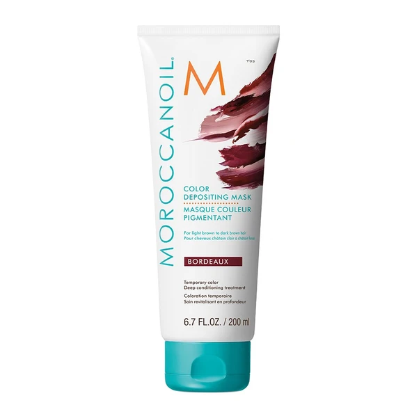 Moroccanoil Color Depositing Bordeaux Renk Tazeleyici Bakım Maskesi 200 ml - 1