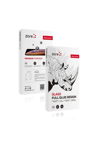 zore iPhone 16 Pro Uyumlu Rika Premium THTTerli Cam Ekran Koruyucu - Resim 3