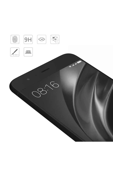 KILIFTECH Xiaomi Mi 6 Uyumlu Davin 5D Cam Zore Ekran Koruyucu - 3