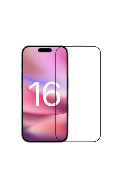 KILIFTECH iPhone 16 Plus Uyumlu EKS Cam Ekran Koruyucu