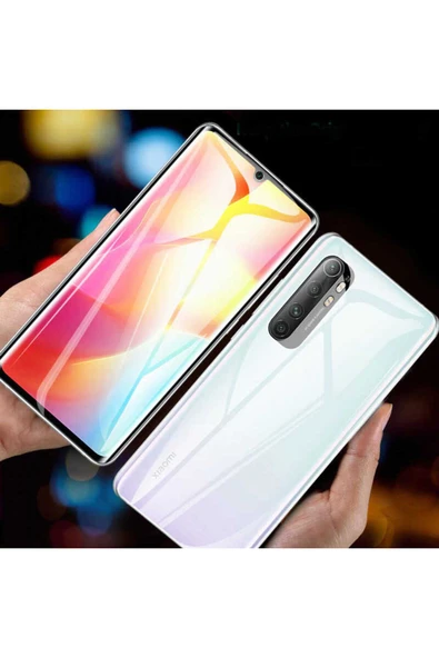 KILIFTECH Xiaomi Mi Note 10 Lite Uyumlu Zore Süper Pet Ekran Koruyucu Jelatin - Resim 4