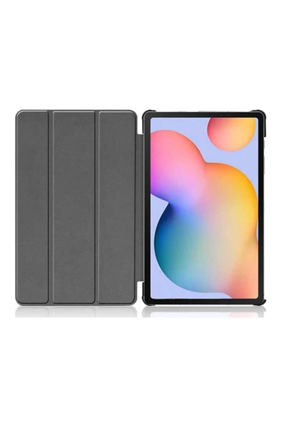 zore Lenovo Tab P11 Pro 11.2" 2.Nesil  Zore Smart Cover Standlı 1-1 Kılıf-Pembe Koyu - 2