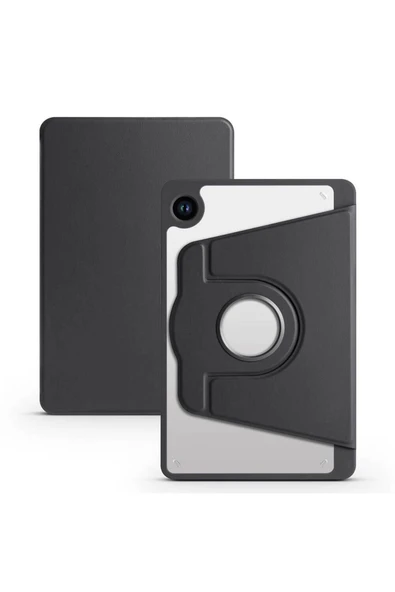 KILIFTECH Galaxy Tab A9 Plus Kılıf Uyumlu Zore Termik Kalem Bölmeli Dönebilen Standlı Kılıf-Siyah ürün görseli